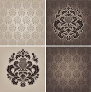 Seamless vector wallpaper set N2