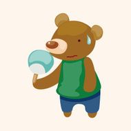 animal summer cartoon theme elements N69