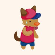 animal summer cartoon theme elements N75