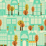 City Buildings Background