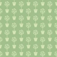 flower pots pattern