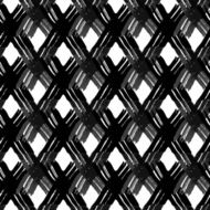 Seamless brush pen hand drawn doodle pattern Vector background N38