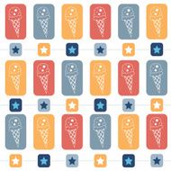 Ice-cream seamless pattern N3
