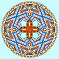 decorative design of circle dish template N3