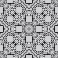 Black seamless pattern N10