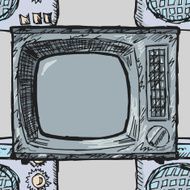 seamless pattern N2525