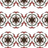 vintage color ethnic ornament pattern flower