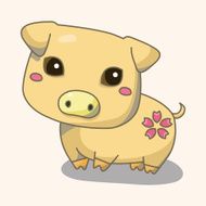 animal cartoon theme elements N202