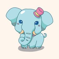 animal cartoon theme elements N204