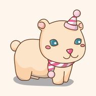 animal cartoon theme elements N206