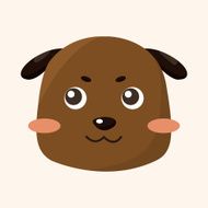 animal cartoon theme elements N213