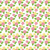 Vector floral background Seamless pattern N2