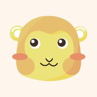 animal cartoon theme elements N214