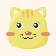 animal cartoon theme elements N216