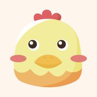 animal cartoon theme elements N219