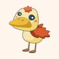 animal cartoon theme elements N223