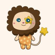 animal cartoon theme elements N224