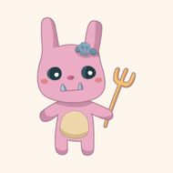 animal cartoon theme elements N226
