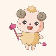 animal cartoon theme elements N228
