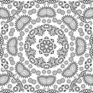 Arabian seamless ornament