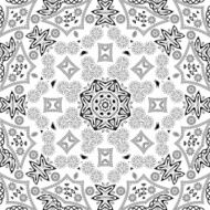 Arabic seamless ornament