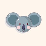 animal cartoon theme elements N234