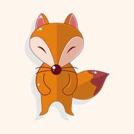 animal cartoon theme elements N238
