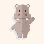 animal cartoon theme elements N241
