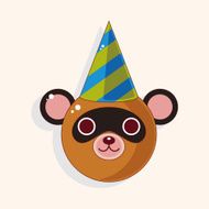 animal cartoon theme elements N243