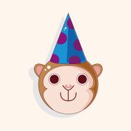 animal cartoon theme elements N245