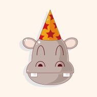 animal cartoon theme elements N248