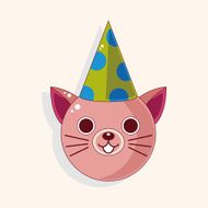 animal cartoon theme elements N252
