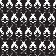 Symmetrical abstract pattern vector