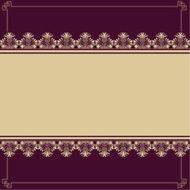 Background with antique design elements