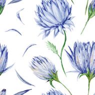 Indigo Floral Pattern N3