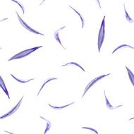 Watercolor Purple Petal Pattern