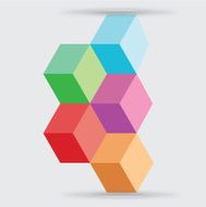 Ice cream icon in summer