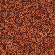 vector seamless pattern with curly elements N5