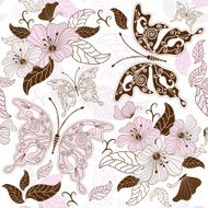 Seamless Floral Pattern N1322