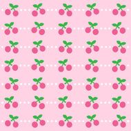 Cherry Background icon great for any use Vector EPS10
