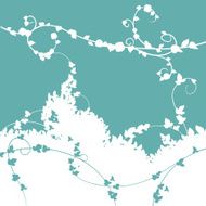 Vine background icon great for any use Vector EPS10