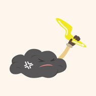 weather rainy day theme elements N31