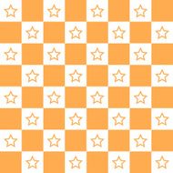 Star Orange Background icon great for any use Vector EPS10