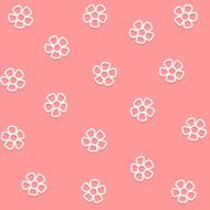 Flower pink background icon great for any use Vector EPS10 N3
