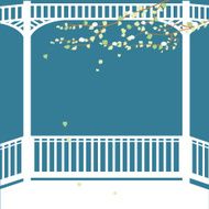Balcony Background icon great for any use Vector EPS10
