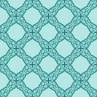 turquiose seamless pattern N2
