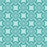 turquiose seamless pattern N4