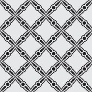 Black seamless pattern N19