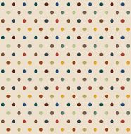 Stylish Polka Dots seamless background