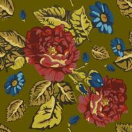 Seamless fabric pattern N14